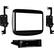 Front. Metra - Dash Kit for Select 2013-2016 Dodge Dart DIN DDIN - High Gloss Black.