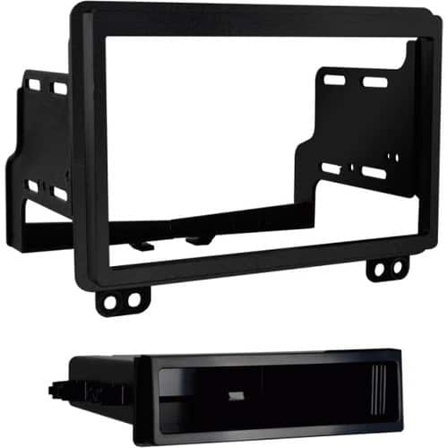 Front. Metra - Dash Kit for Select 2003-2006 Ford Expedition DIN DDIN - Black.