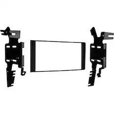 Front. Metra - Dash Kit for Select 2013-2021 Nissan Frontier Xterra DDIN - Black.