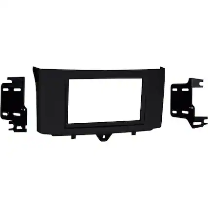 Front. Metra - Dash Kit for Select 2011-2017 Smart Fortwo DDIN - Black.