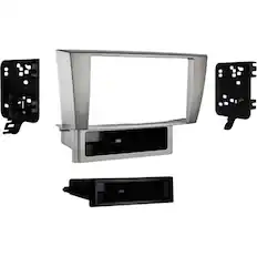 Front. Metra - Dash Kit for Select 2001-2006 Lexus LS DIN DDIN - Gray.
