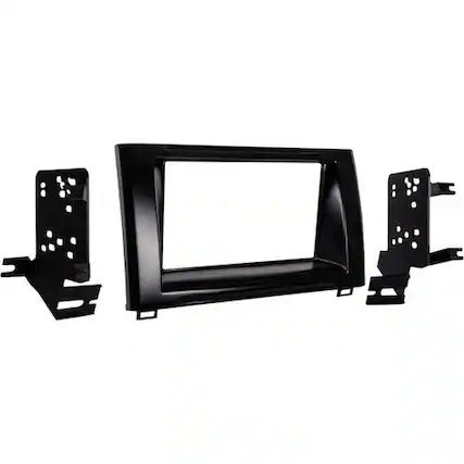 Front. Metra - Dash Kit for Select 2014-2021 Toyota Tundra - Black.