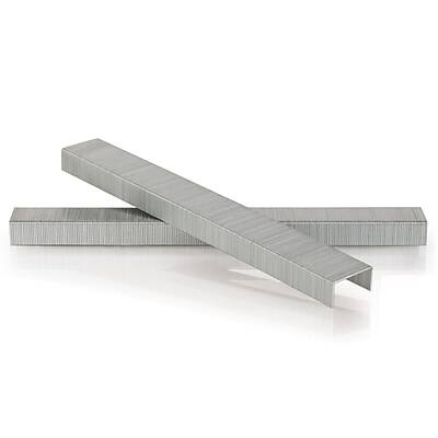 Alt View 1. Swingline - Standard 1/4" Length Standard Staples, Full Strip, 5000/Box  - Silver.