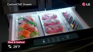 LG Refrigerator - CustomChill Drawer - Overview