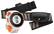 Front. Garmin - Forerunner 620 GPS Watch - White/Orange.