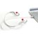 Alt View Zoom 12. GOgroove - BlueVIBE F1T Bluetooth Headset - White.
