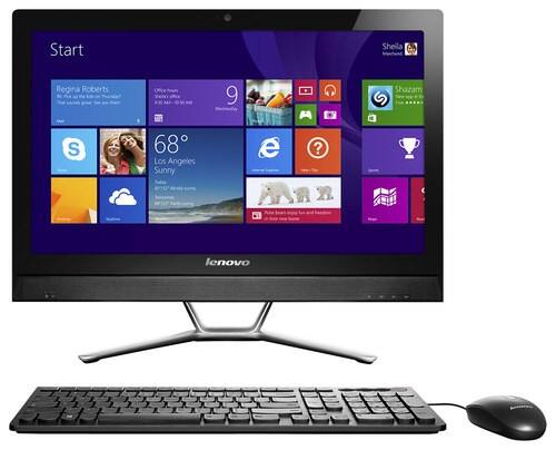 Front Standard. Lenovo - 23" All-In-One Computer - 6GB Memory - 1TB Hard Drive.