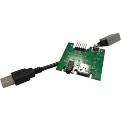 iDatalink - URAM Media Hub circuit board to USB adapter for select Dodge RAM Vehicles - Black - Front_Zoom