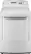 Front. LG - 7.3 Cu. Ft. 8-Cycle Electric Dryer - White.