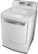 Left. LG - 7.3 Cu. Ft. 8-Cycle Electric Dryer - White.