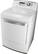 Left. LG - 7.3 Cu. Ft. 8-Cycle Gas Dryer - White.