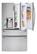 Front. LG - Door-in-Door 29.9 Cu. Ft. 4-Door French Door Refrigerator with Thru-the-Door Ice and Water - Stainless Steel.