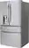 Left. LG - Door-in-Door 29.9 Cu. Ft. 4-Door French Door Refrigerator with Thru-the-Door Ice and Water - Stainless Steel.