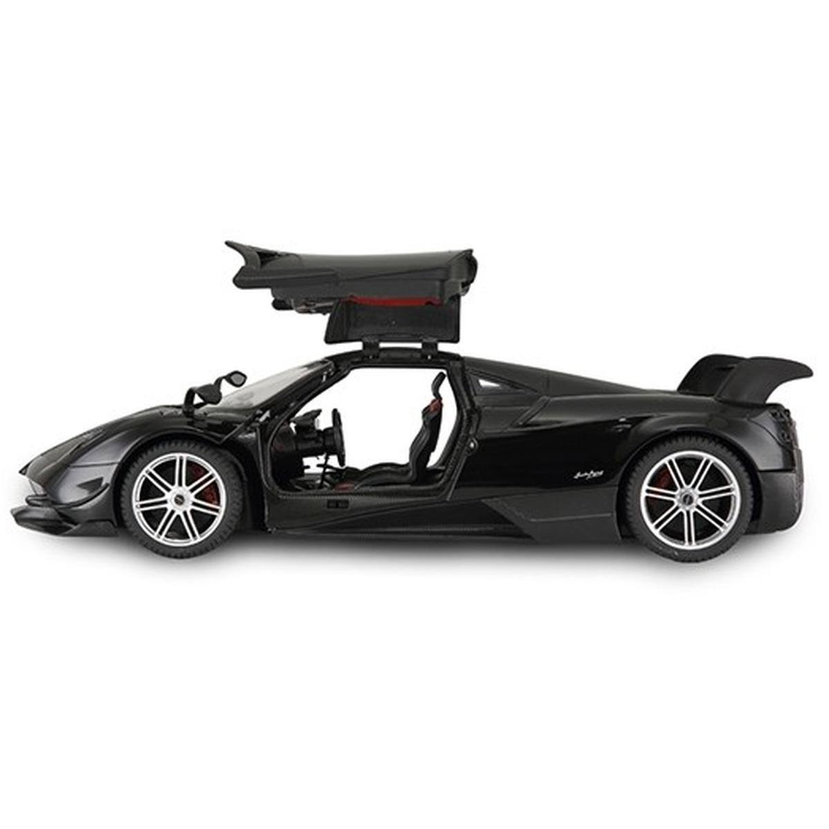 Back. JuzToys - Remote Control Car, 1:14 RC Car Pagani Huayra Super Sports Car (Black) - Black.