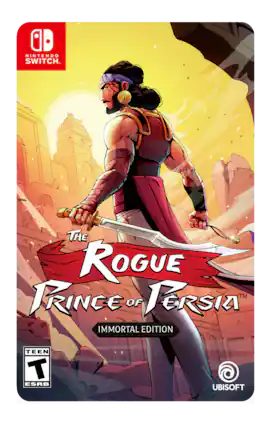Nintendo Switch - The Rogue Prince: The Prince of Persia™ of Immortal Edition - Teen - ESRB - Ubisoft - T (Teen 13+)
