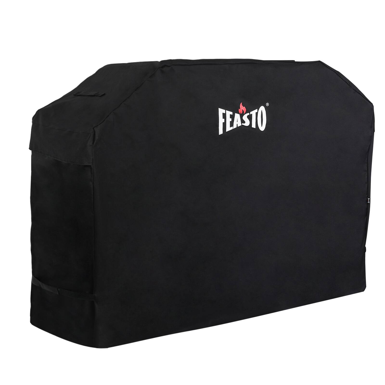 Front. FEASTO - 55" Grill Cover - Black.