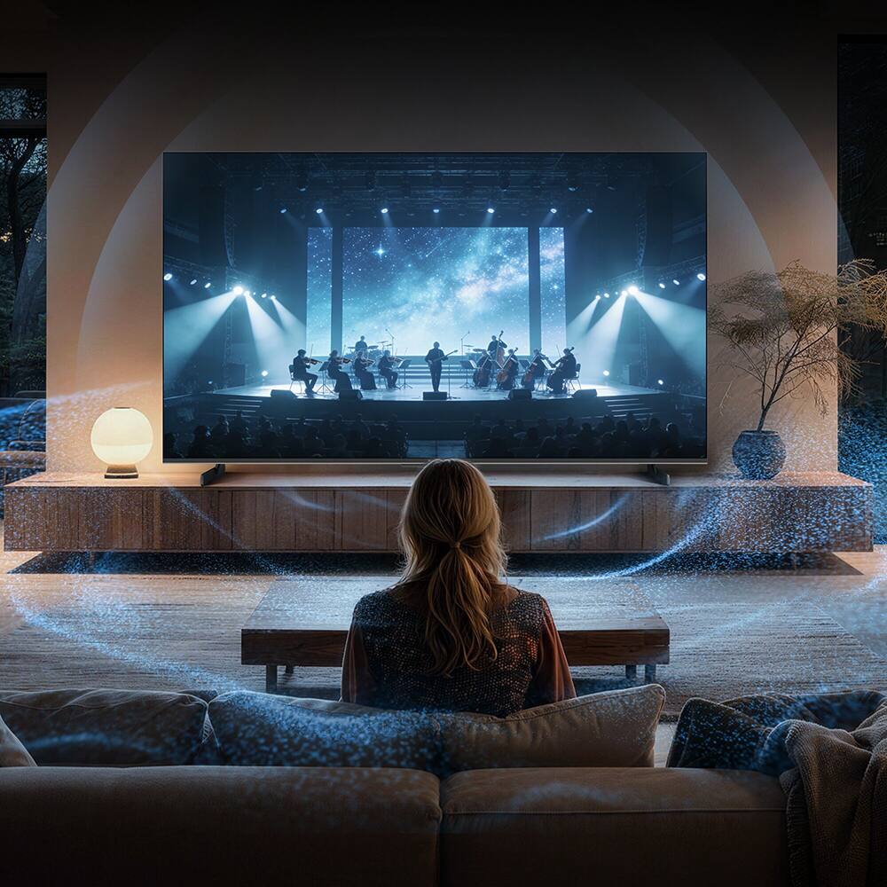 Alt View 8. Panasonic - 65" W85C 4K 3840x2160 60Hz QD-Mini LED Google TV (2026).