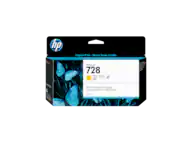 Original HP Ink - Vibrant. Precise. Reliable.
DesignJet 728
Yellow Amarillo 노랑 Jaune イエロー Giallo Gelb
HP Bright Office Ink Cartridge
Cartouche d'encre HP Office Bright
130 ml