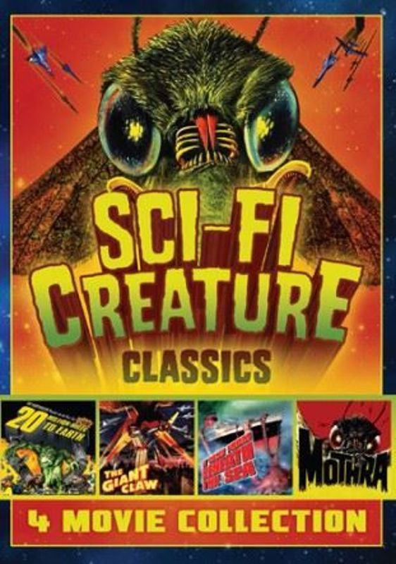  Sci-Fi Creature Classics: 4-Movie Collection [DVD]