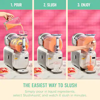 Ninja SLUSHi XL 128oz Smart Frozen Drink Maker Crema