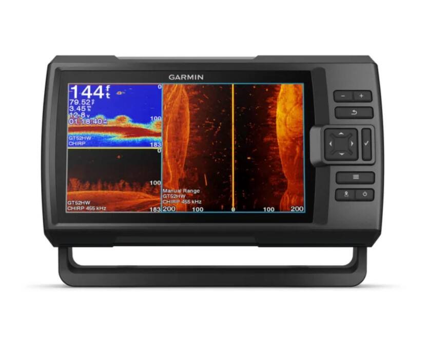 f 144 t 79.52 3.45 2 12-8 V 01.18.40 GARMIN 0 100 + GT52HW CHIRP 183 GT52HW CHIRP 455 kHz 100 Manual Range GT52HW CHIRP 455 kHz 183 200 100 100 200