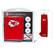NEW SCRUBBER TOWEL
NFL PREMIUM GOLF GIFT SET
3 BALLS • DELUXE GOLF TOWEL • GOLF TEES
KANSAS CITY CHIEFS
