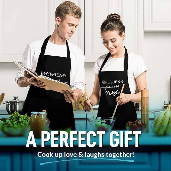 BOYFRIEND  
GIRLFRIEND  
Fiancée  
Wife  

A PERFECT GIFT  
Cook up love & laughs together!