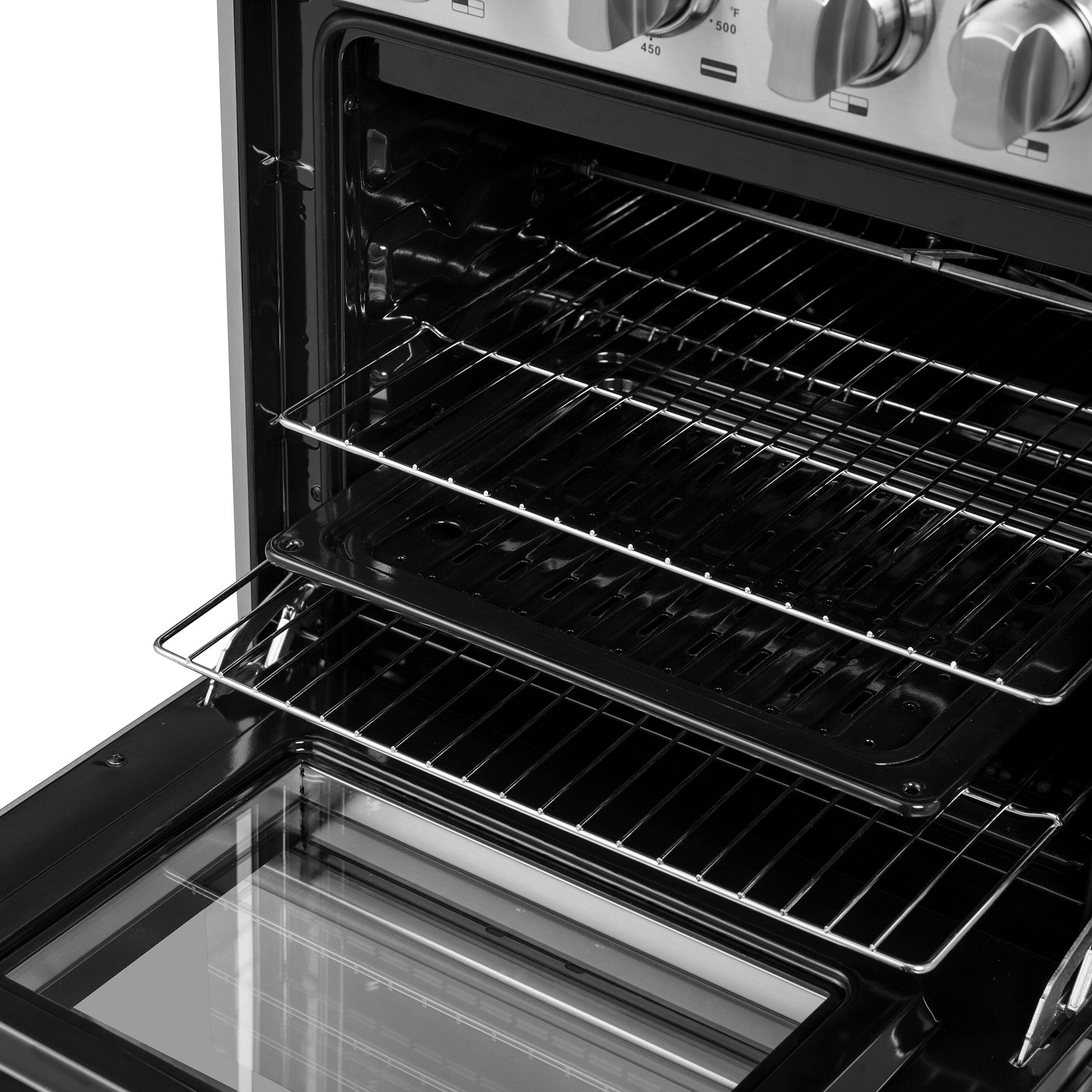 The oven is set at 450 degrees Fahrenheit.