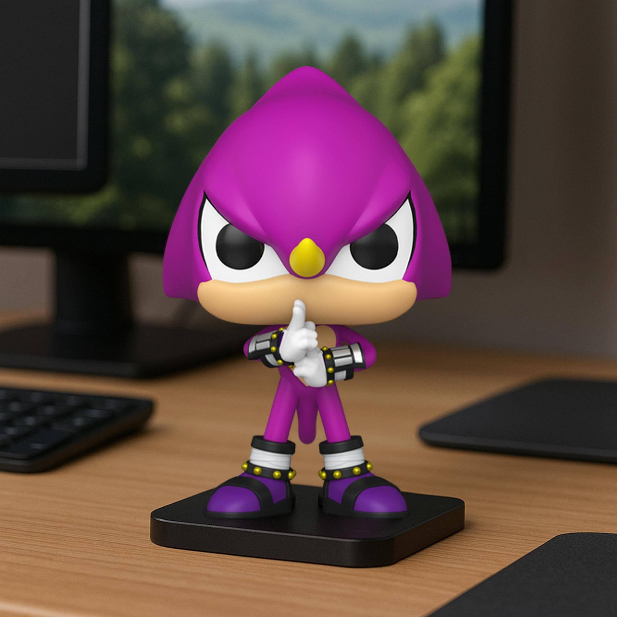 Funko POP! Games: Sonic Espio Collectibles Multicolor 889698883955