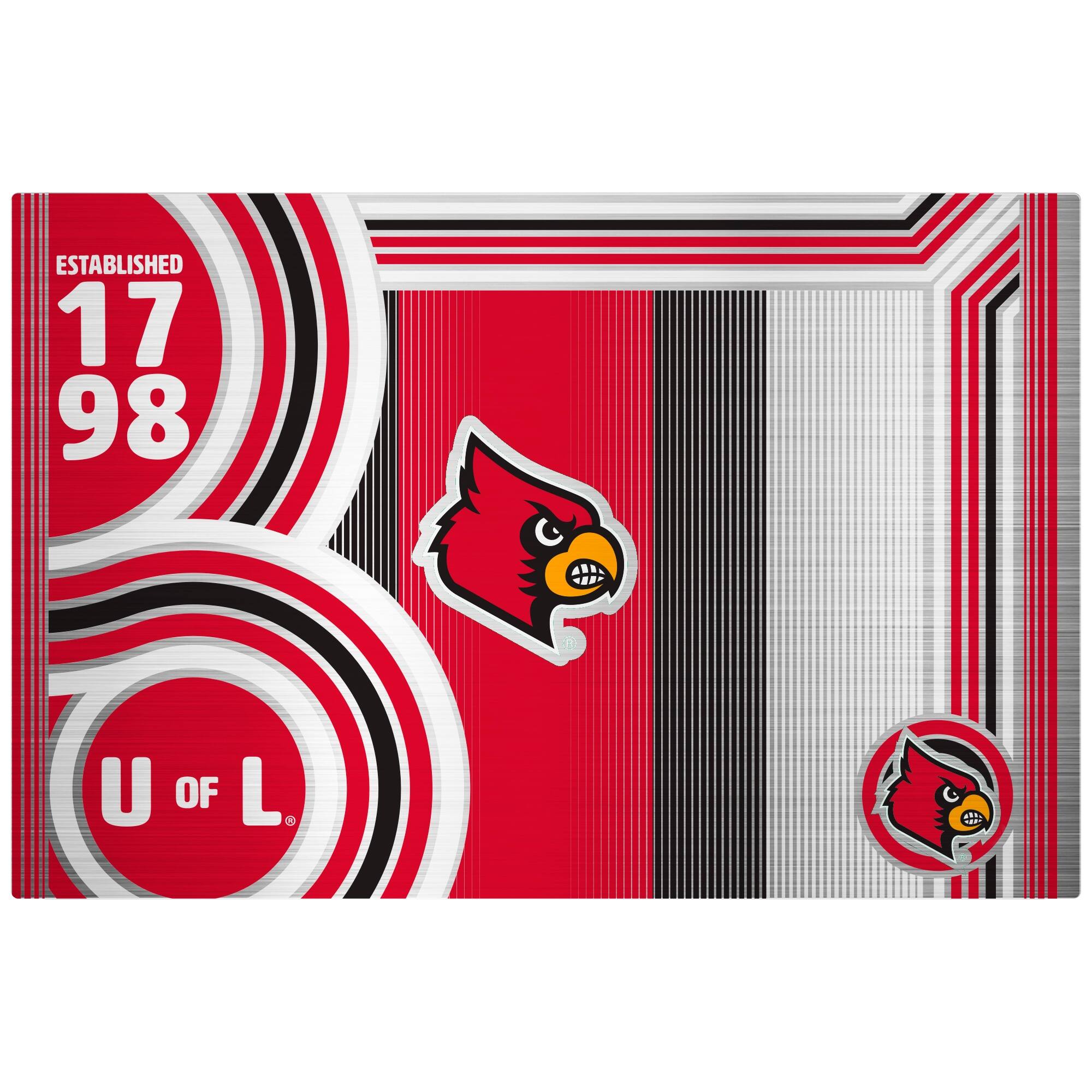Alt View 1. Great American Products - Louisville Cardinals 24oz. Cool Vibes Jr. Thirst Hydration Water Bottle - Multicolor.