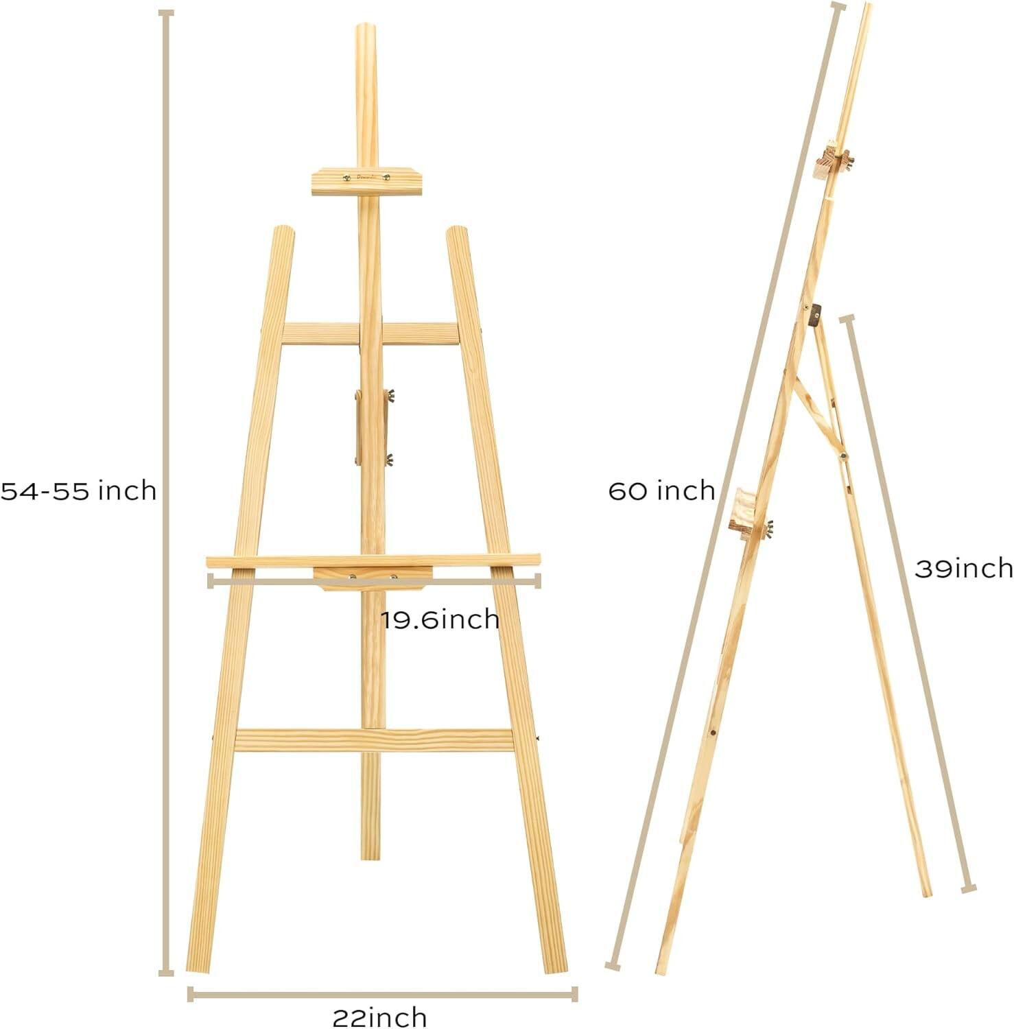 54-55 inch, 60 inch, 39 inch, 19.6 inch, 22 inch