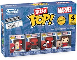 Funko Bitty POP!: Spider Man Parker Split 4 Pack Collectibles Funko Bitty POP!: Spider Man Parker Split 4 Pack Collectibles