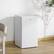 Alt View 1. Homcom - 3.2 Cu.Ft Mini Freezer, Single Door Compact Refrigerator with Adjustable Thermostat for Bedroom, Home Office - White.