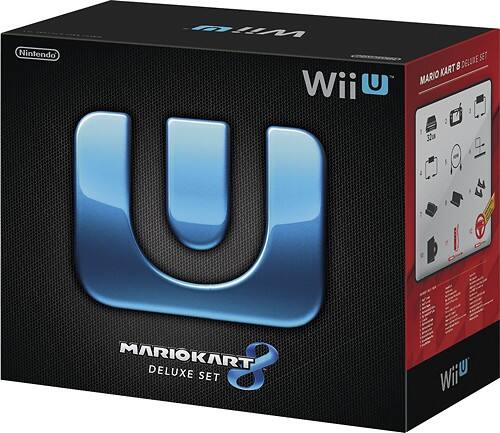 Nintendo Wii U Console - Black (Refurbished)