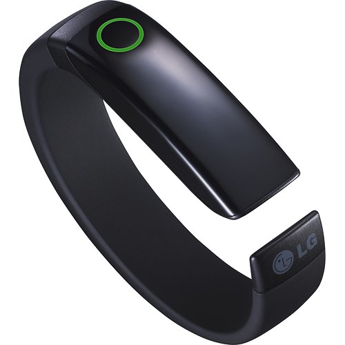 LG - Lifeband Touch Activity Tracker (Medium) - Black - Alternate View 4
