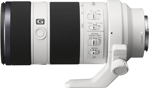 Sony 70-200mm f/4 G E-Mount Telephoto Zoom Lens White SEL70200G 