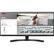 Front. LG - 34UM88C-P 34" IPS LED UltraWide HD FreeSync Monitor - Black/Gray.