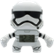 Front Zoom. BULBBOTZ - Star Wars Storm trooper clock - White, Black.
