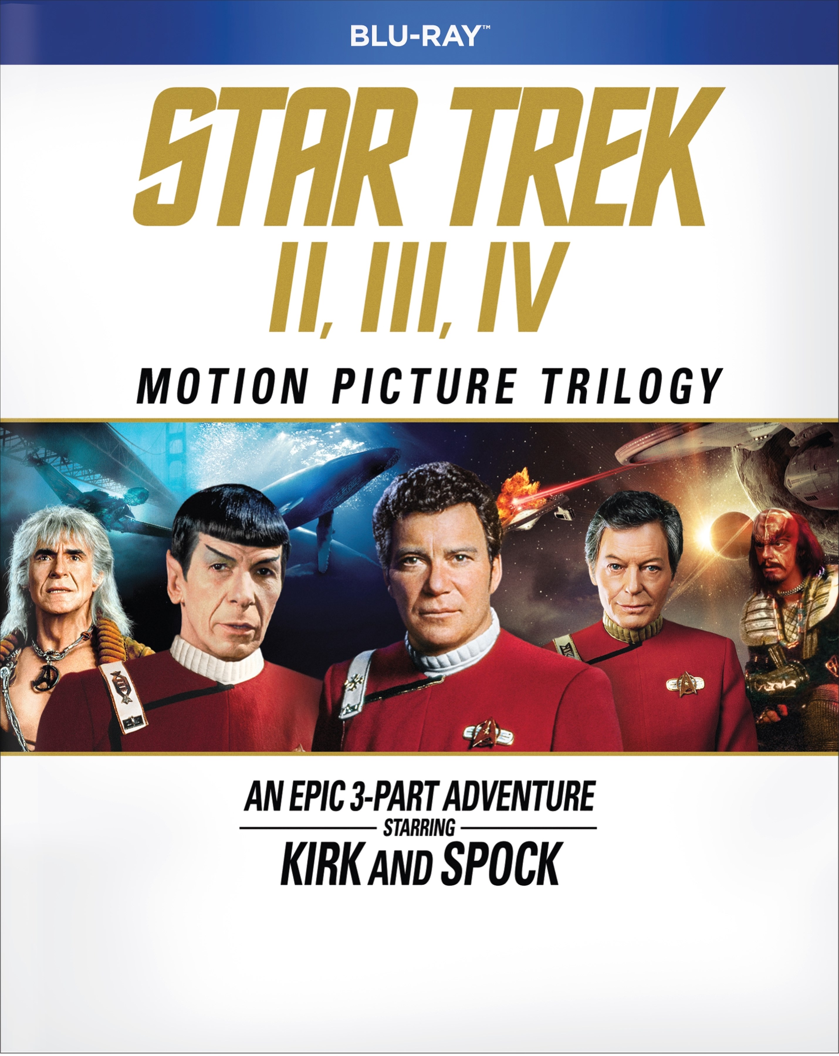 Star Trek: The Motion Picture Trilogy [Blu-ray] [3 Discs] - Best Buy