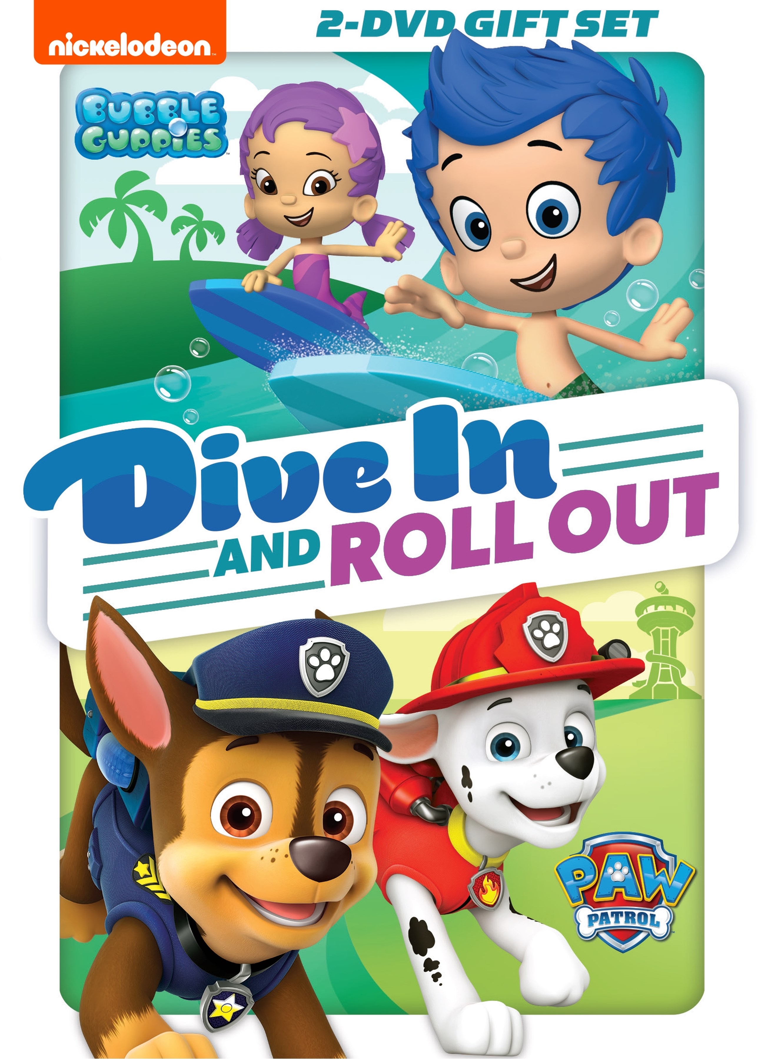 Lull der feminin PAW Patrol/Bubble Guppies: Dive in and Roll Out [DVD] - Best Buy