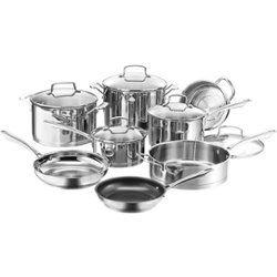 Cuisinart - Professional Series 13 Piece Stainless Set - stainless Steel - Angle_Zoom