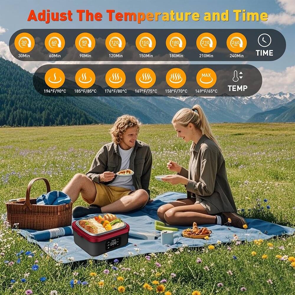 Adjust The Temperature and Time

30Min 60Min 90Min 120Min 150Min 180Min 210Min 240Min

194F/90C 185F/85C 176F/80C 167F/75C 158F/70C 149F/65C

TIME TEMP