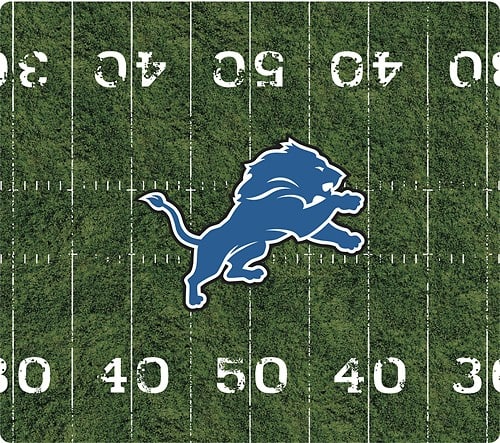 Front Standard. Tribeca - Detroit Lions Mouse Pad - Black.