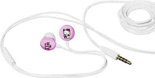 Front Standard. Tribeca - Hello Kitty Texas A&M Earbud Headphones.