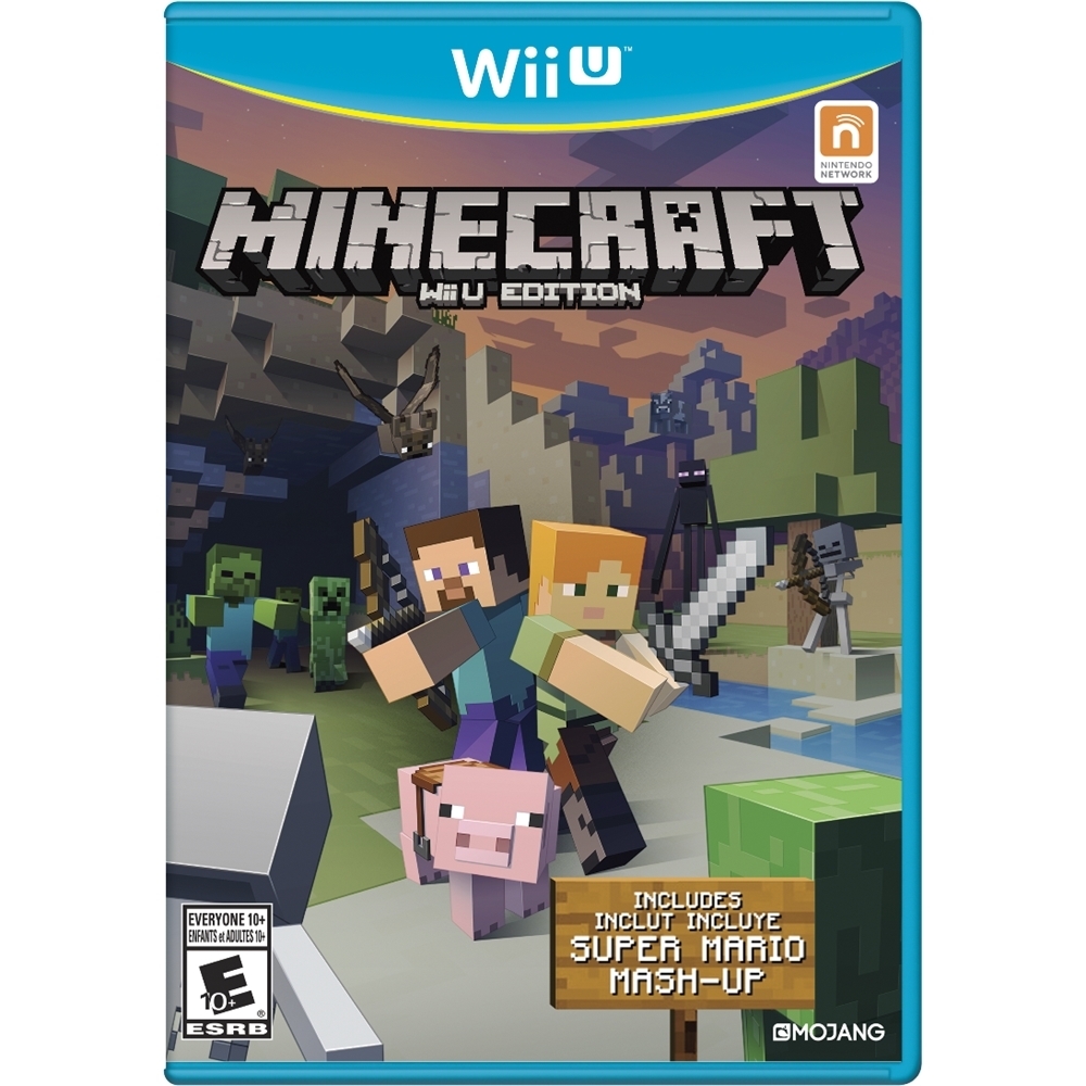 Best Buy Minecraft Wii U Edition Nintendo Wii U Wuppaume