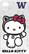 Front Standard. Tribeca - Hello Kitty Washington Huskies Case for Apple® iPhone® 4 and 4S.