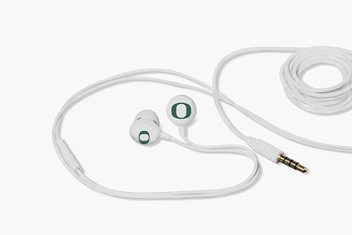 Angle Standard. Tribeca - Oregon Earbud Headphones - White.