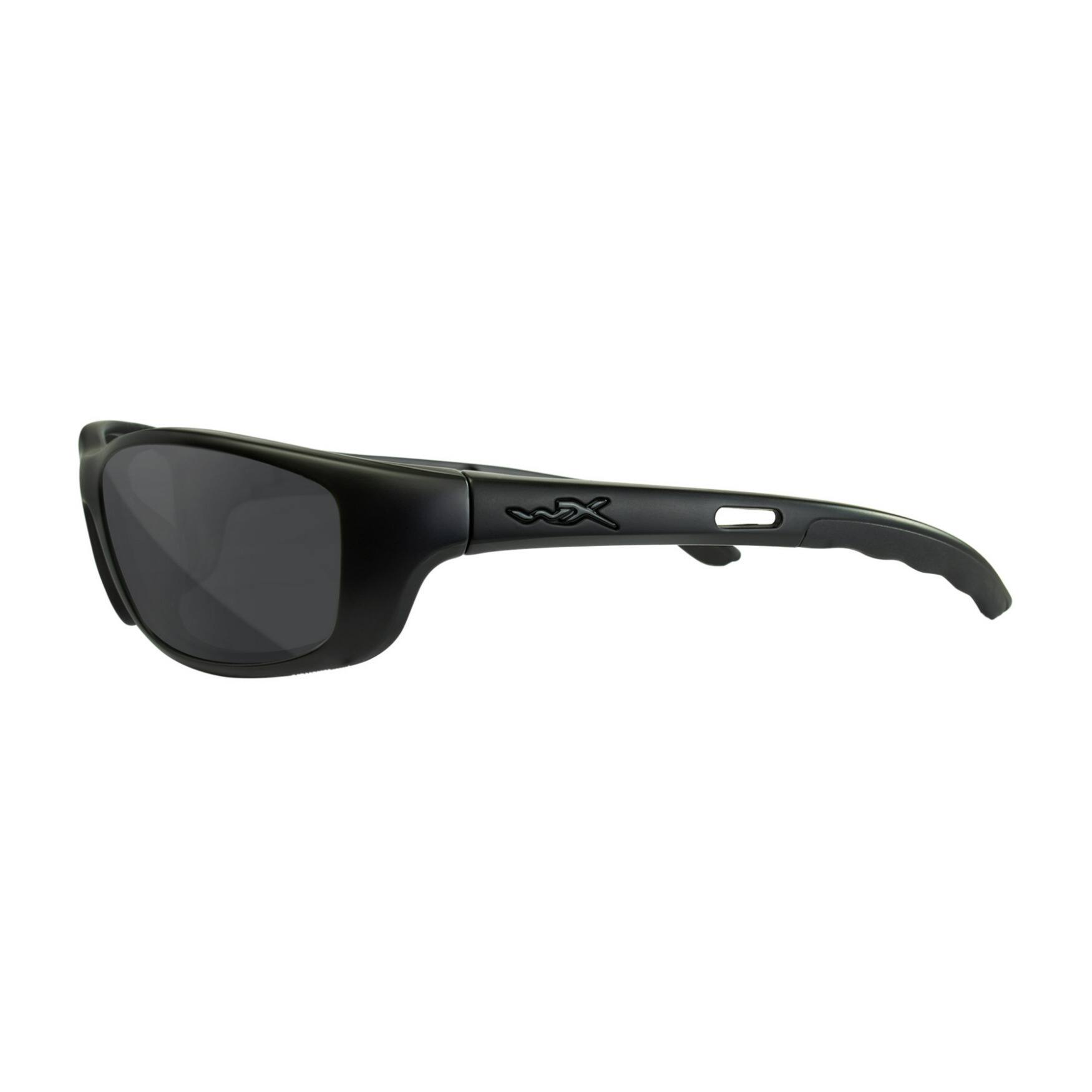 Back. Wiley X - Wiley X Active Lifestyle P-17 Sunglasses (Smoke Gray Lens and Matte Black Frame) - Gray.