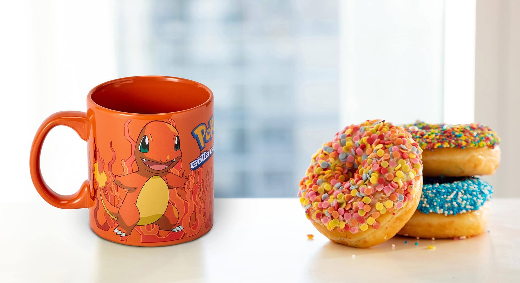 Alt View 4. Pokémon - Pokémon Charmander Orange Foil Print Ceramic Coffee Mug | Holds 20 Ounces - Orange.