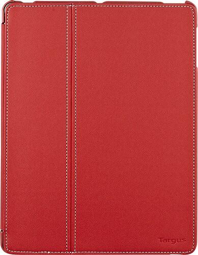 Front Standard. Targus - Slim Case for Apple® iPad® 3rd- and 4th-Generation - Red.